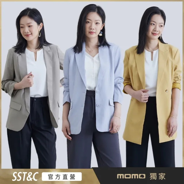 【SST&C 精選限定】女士 休閒版西裝外套-多款任選(DM)