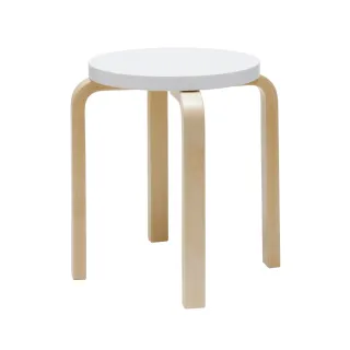 【北歐櫥窗】Artek Stool E60 四腳圓凳(純白)