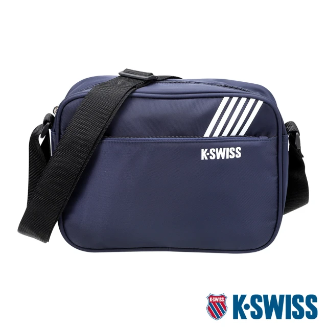 K-SWISS 運動斜背包 Shoulder Bag-藍(BG359-426)