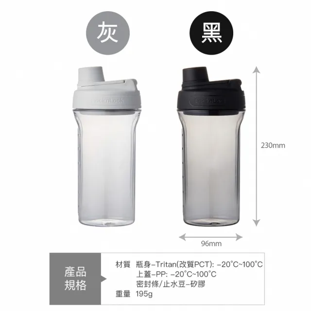 【LocknLock樂扣樂扣】官方直營 買一送一-Tritan手提直飲隨身水瓶850ml/兩色任選(運動水壺/攪拌網格)