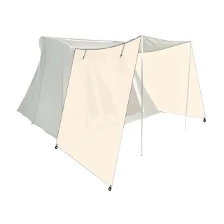 【Springbar 春帳】遮陽棚延伸款 前庭左右兩側掛布