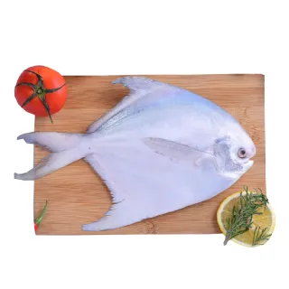 【心鮮】極鮮美味活凍白鯧6件組(300g-400g/尾)