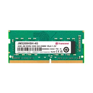 Transcend 創見】JetRam DDR4 3200 8GB 筆記型記憶體(JM3200HSB-8G 新