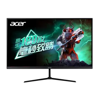 【Acer 宏碁】QG270 S3 27型 VA 180Hz 電競螢幕(HDR10/FreeSync/1ms)