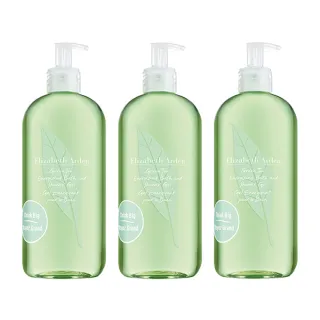 【Elizabeth Arden 伊麗莎白雅頓】綠茶香水沐浴膠 500ml 3入組(國際航空版)1111campaign