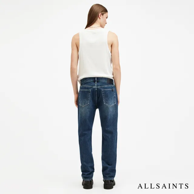 【ALLSAINTS】IGGY 彈力中腰修身牛仔褲-藍 M024EB(修身版型- 30周年全新改版)