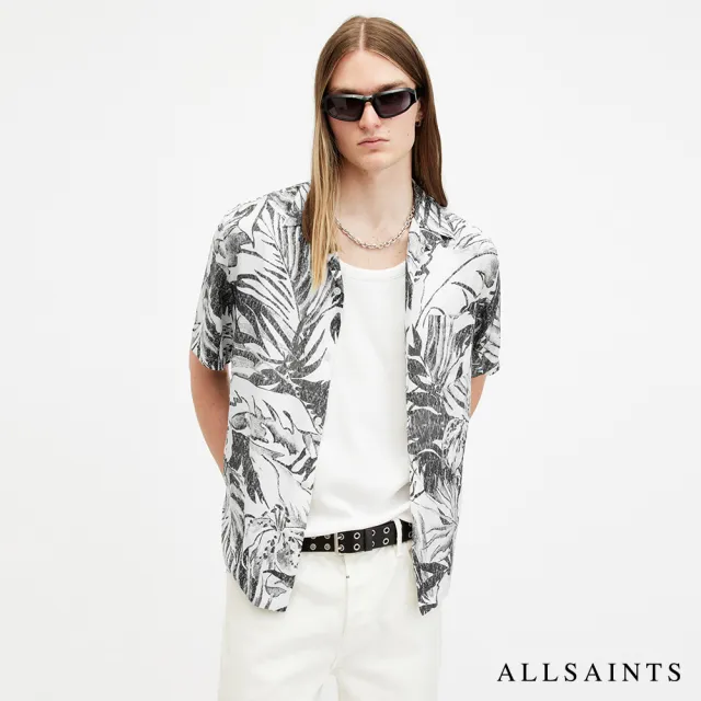 【ALLSAINTS】PULSE 人造絲夏威夷花襯衫 M003SB(舒適版型)