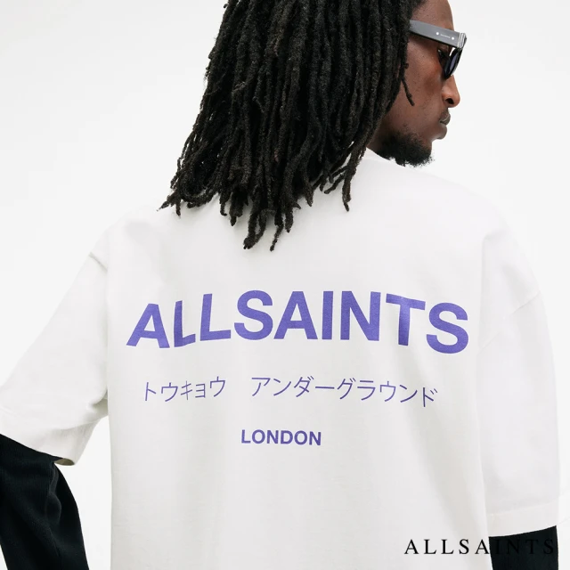 ALLSAINTS BRACE 純棉柔軟厚實公羊頭骨短袖T恤