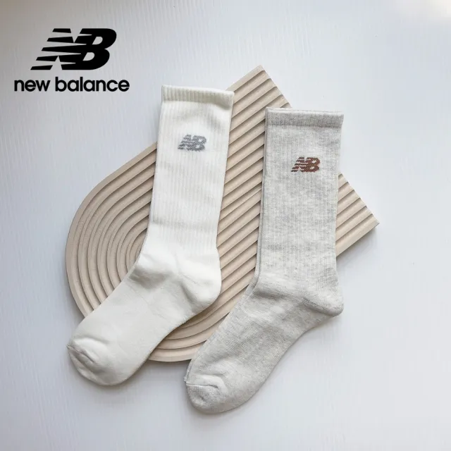 【NEW BALANCE】NB 中長棉襪_LAS33861AG_中性_灰色