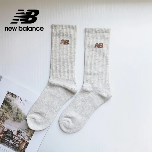 【NEW BALANCE】NB 中長棉襪_LAS33861AG_中性_灰色