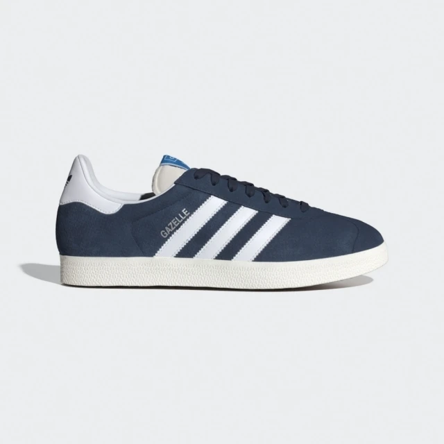 adidas 愛迪達 Gazelle 男 休閒鞋 運動 經典 復古 麂皮 三葉草 舒適 深藍 白(IG6212)