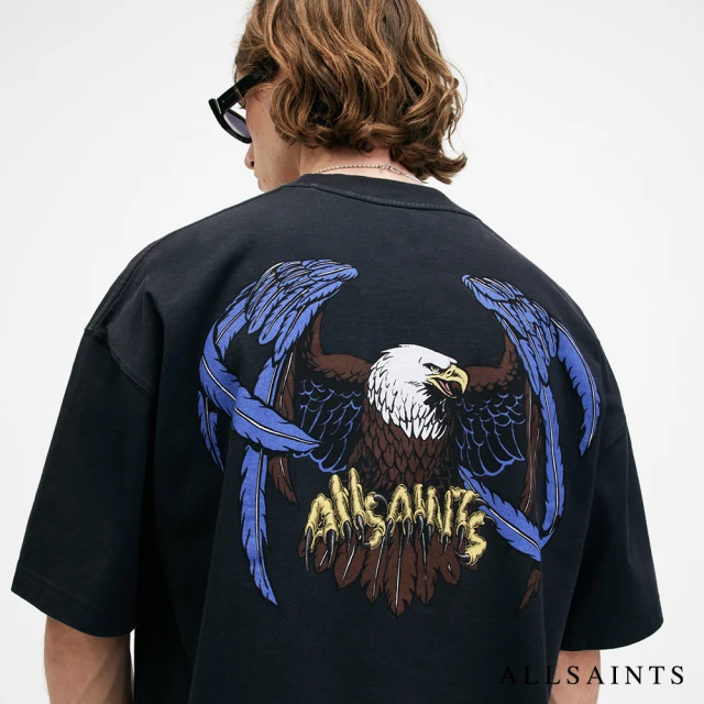 ALLSAINTS TWILIGHT 純棉寬鬆LOGO短袖T