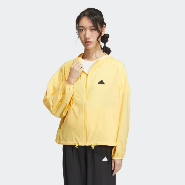 【adidas 愛迪達】抗UV 防曬連帽外套 女 IM8837