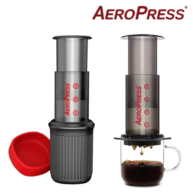 AEROPRESS AeroPress Go ｜美國愛樂壓旅行組 小尺寸好攜帶！(美國製/100張濾紙)