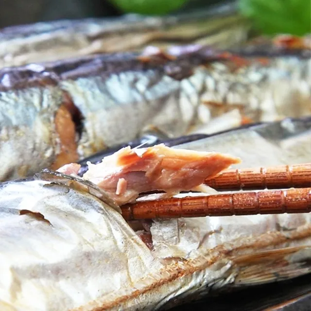 【華得水產】台灣野生秋刀魚4包組(280g 約3-4尾/包)