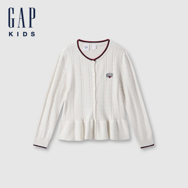 GAP 女童裝 鬆緊運動褲-粉色(716741)好評推薦