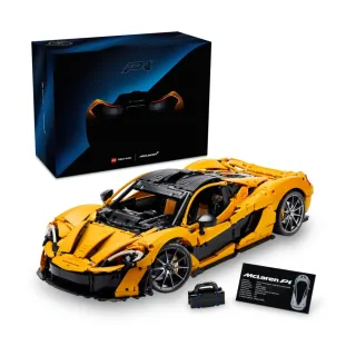 【LEGO 樂高】科技系列 42172 McLaren P1(麥拉倫跑車 模型 居家擺設 禮物)