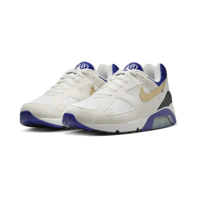 NIKE 耐吉 Nike Air Max 180 藍白金勾 FJ9259-101(氣墊 緩震 休閒鞋 男鞋)