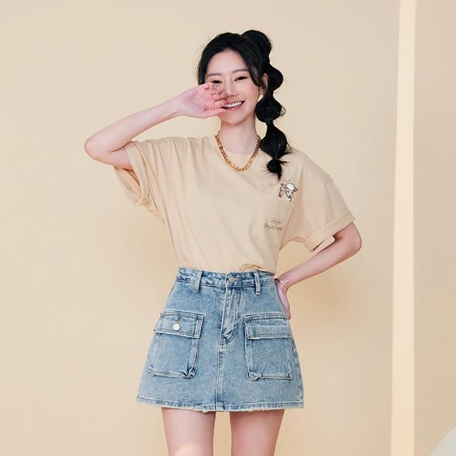 【MAJOR MADE】羊咩咩刺繡口袋短TEE(短袖上衣/T-Shirt/圖案短T)