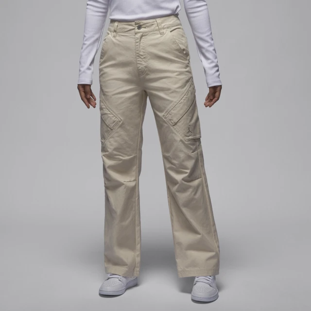 NIKE 耐吉 長褲 工裝褲 卡其褲 女 AS W J CHICAGO PANT 24 淺白(FV7099203)