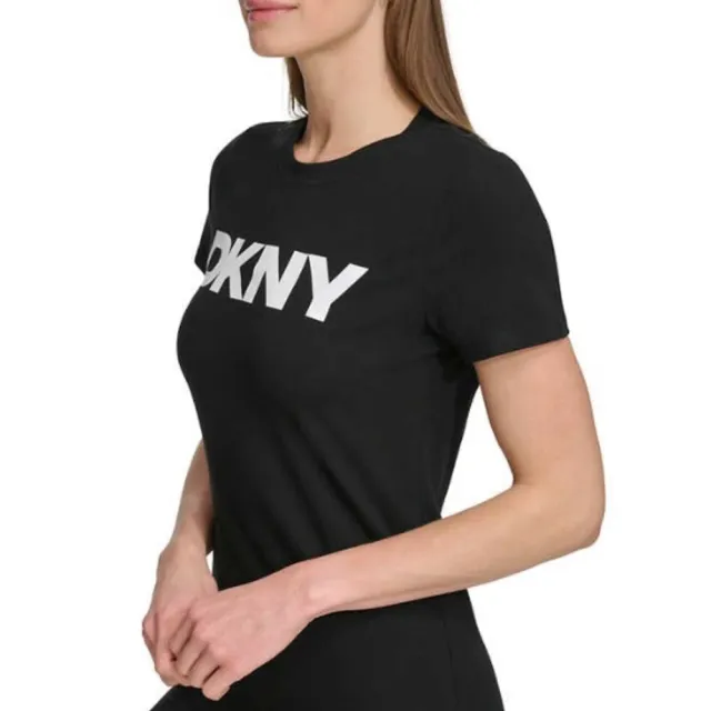 【DKNY】DKNY 女短T 上衣 現貨 Donna Karan 短袖 T恤(短袖 T恤)