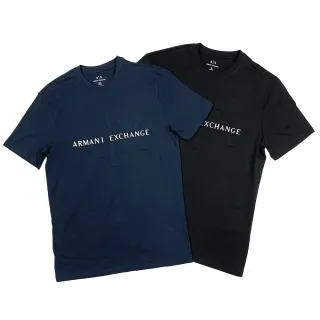 【A|X Armani Exchange】Armani Exchange 繡字 短T  AX 純棉 小尺碼 短袖 上衣  T恤(短袖 T恤9276)