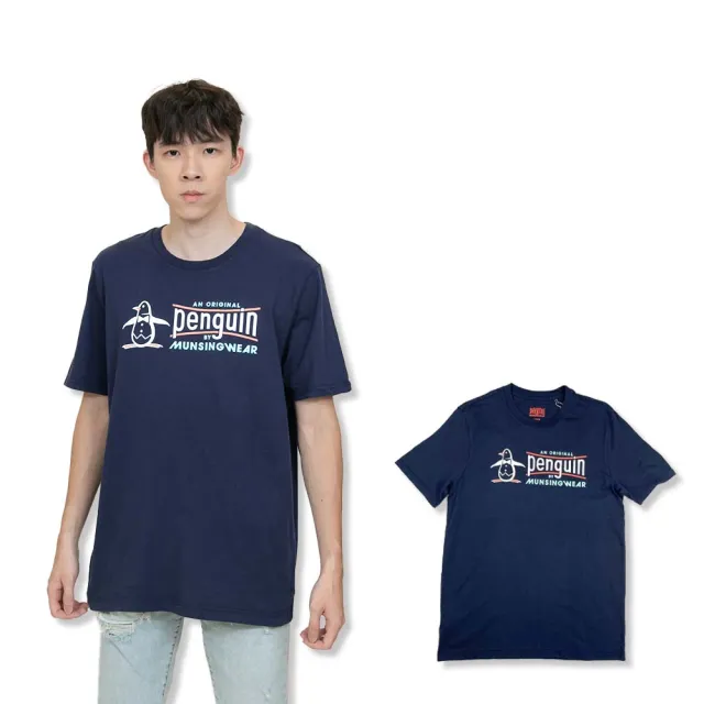 【Munsingwear】Munsingwear 企鵝 短T 純棉 penguin 短袖 T恤(短袖 T恤)