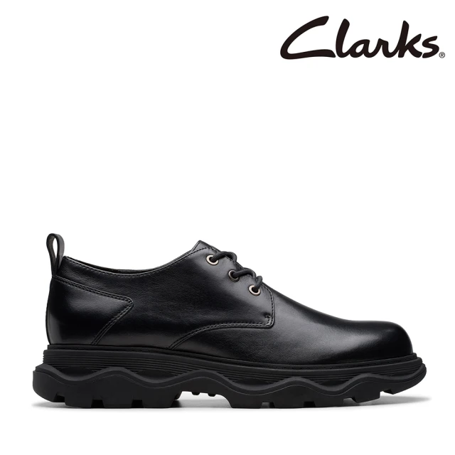 Clarks 男鞋 Magfeet Hall 潮流動感波浪紋路厚底休閒鞋(CLM79883C)