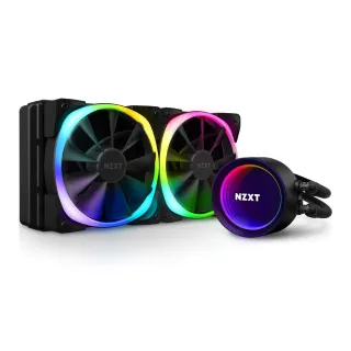 【NZXT 恩傑】Kraken X53 RGB 240mm 一體式水冷散熱器-黑色(RL-KRX53-R1 / 保固7年)