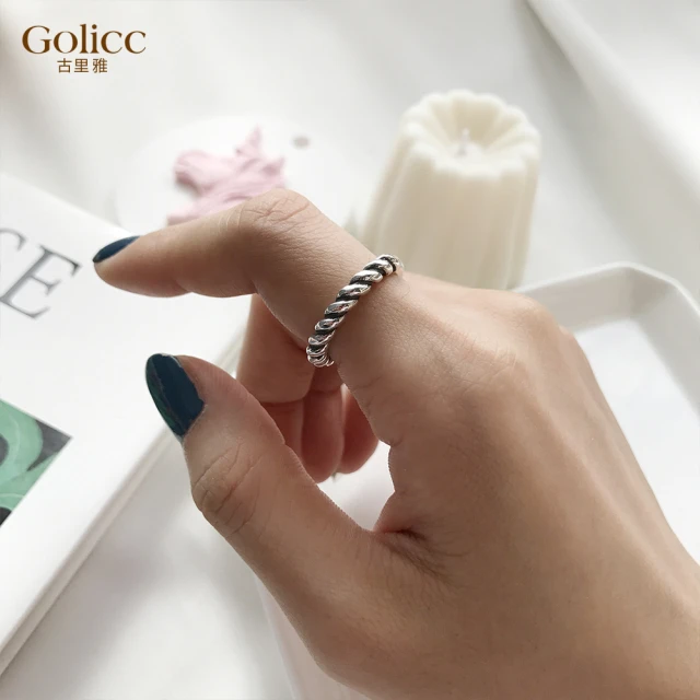 【Golicc】戒指 簡約個性 系列合輯(雙十 萬聖節 生日 造型戒 食指戒 尾戒 禮物)