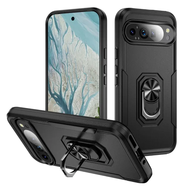 【ACE_CASE】Google  Pixel 9 Pro XL   開拓者支架吸磁手機殼保護殼(指環支架)