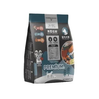 【NU4PET 陪心寵糧】無穀低碳犬糧 全犬種關節保健 1KG 羊肉鮮蔬口味(狗飼)