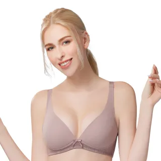 【Swear 思薇爾】買一送一2件組Love myself系列M-3XL罩素面無鋼圈包覆女內衣(2色各1件)