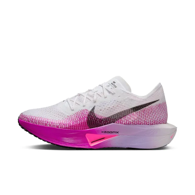 【NIKE 耐吉】慢跑鞋 男鞋 運動鞋 緩震 ZOOMX VAPORFLY NEXT% 3 白桃 DV4129-104