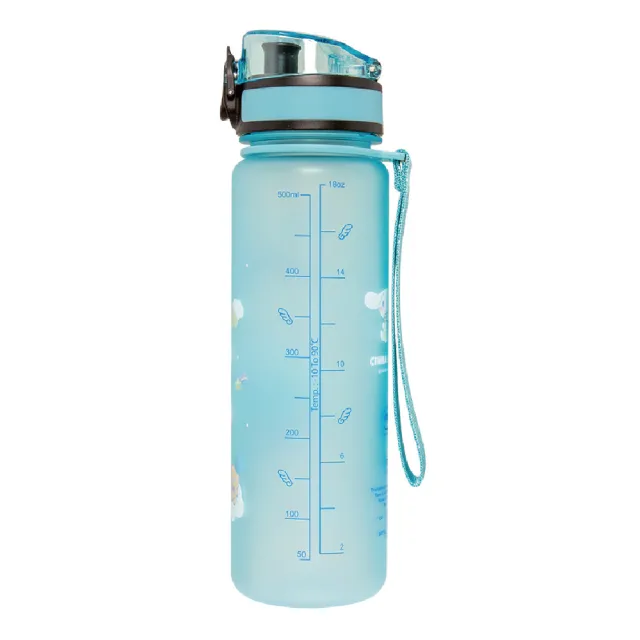 【IMPACT 怡寶】大耳狗喜拿彈蓋Tritan水壺/水杯/水瓶（500ML）附提繩-淺藍 IMCMB01LB