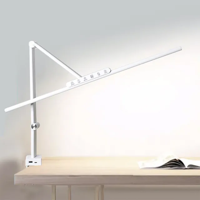 長80cm LED台燈(檯燈/臥室床頭閱讀燈/桌燈/夾子燈/工作燈/補光燈)