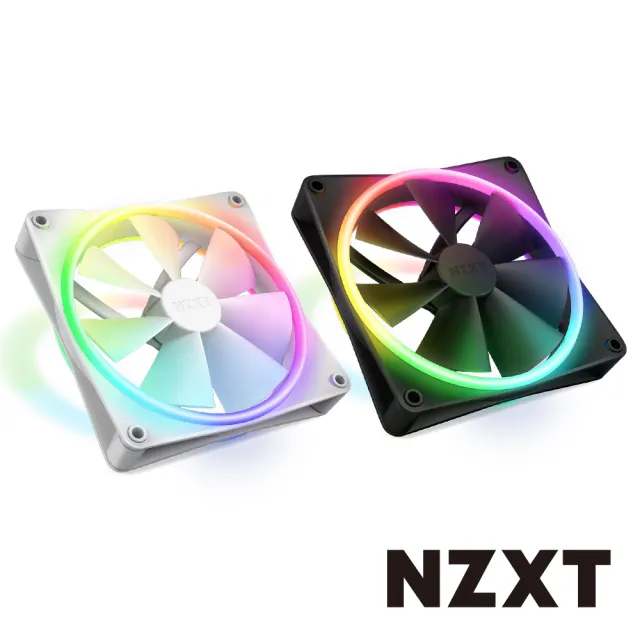 【NZXT 恩傑】F140 RGB Duo海灣扇(雙面彩光 / 需搭配專用控制器 / 保固6年)