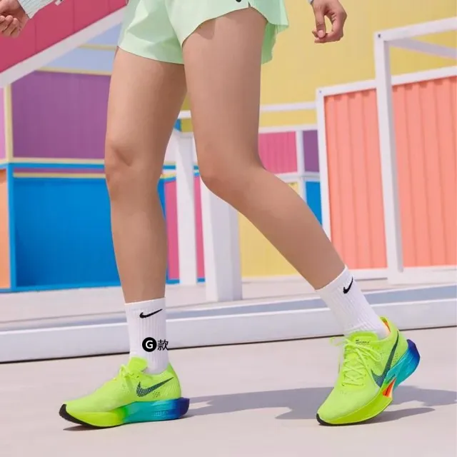 【NIKE 耐吉】運動鞋 慢跑鞋 路跑 馬拉松 NIKE ZOOMX VAPORFLY NEXT% 3 男鞋 女鞋 白綠 多款(DV4129-100&)