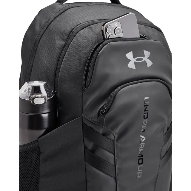【UNDER ARMOUR】UA 男女同款   Hustle 6.0 Pro 後背包_1384671-001(黑色)