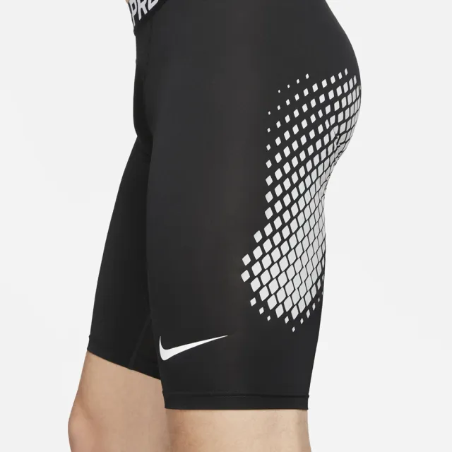 【NIKE 耐吉】緊身短褲 快乾 運動 棒球 訓練 男 M NK 10 SHORT SLIDER 黑色(CT2568010)