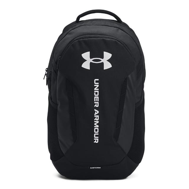 【UNDER ARMOUR】UA 男女同款   Hustle 6.0 後背包_1384672-002(黑色)