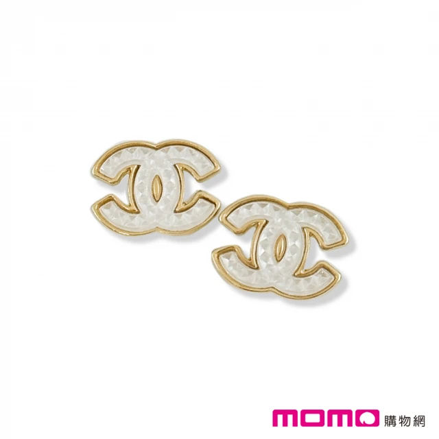 CHANEL 香奈兒 金屬菱格愛心項鍊(ABE103-金)優