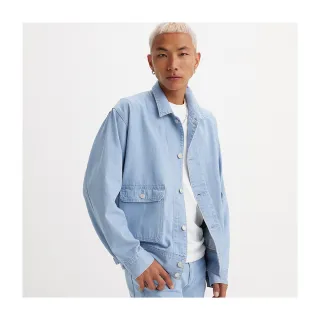 【LEVIS 官方旗艦】MOJ頂級日本布 男款丹寧牛仔夾克 / 外套 熱賣單品 A7150-0000