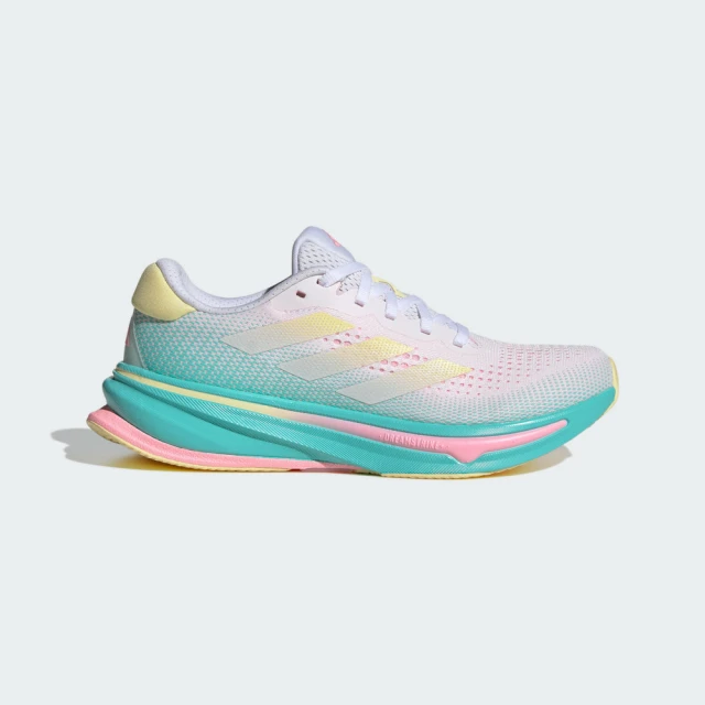 adidas 愛迪達adidas 愛迪達 慢跑鞋 女鞋 運動鞋 緩震 SUPERNOVA RISE W 白綠粉 IE1063