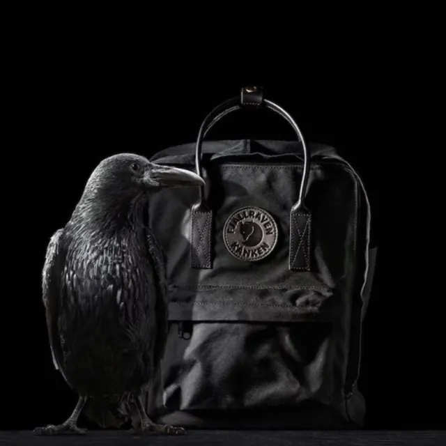 【Fjallraven】雙11 Kanken No.2 Black 經典款後背包 純黑特別版 FR23567-550