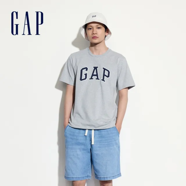 【GAP】男女裝 Logo圓領短袖T恤-多款任選(465273&460841&463174&460846&465581)