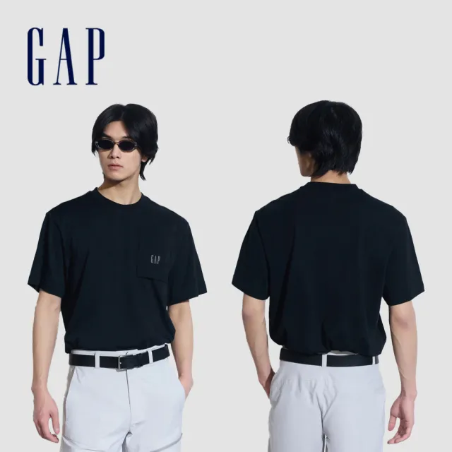 【GAP】男女裝 Logo圓領短袖T恤-多款任選(465273&460841&463174&460846&465581)