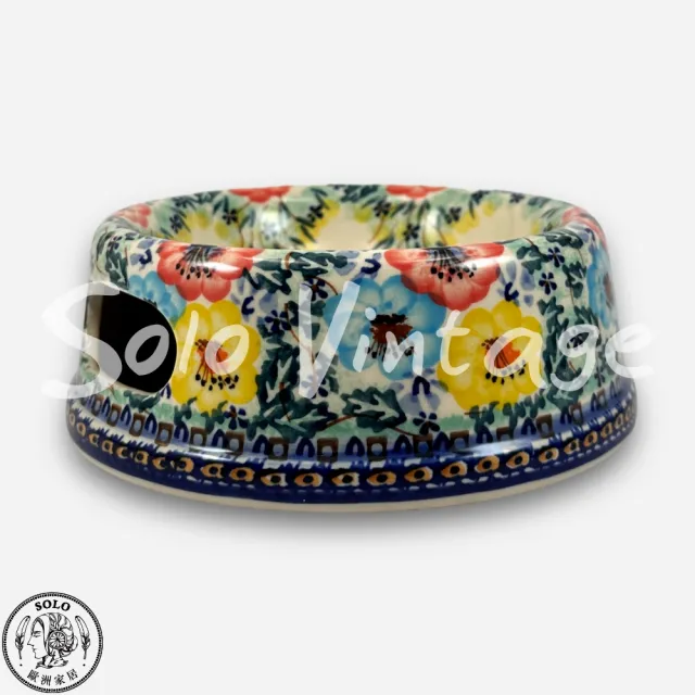 【SOLO 波蘭陶】波蘭製 Manufaktura 波蘭陶 17cm 寵物碗 圓形厚底碗 貓咪/中/小型犬適用