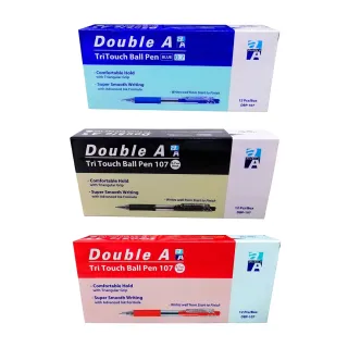 【Double A】按壓式原子筆 0.7mm(12支)