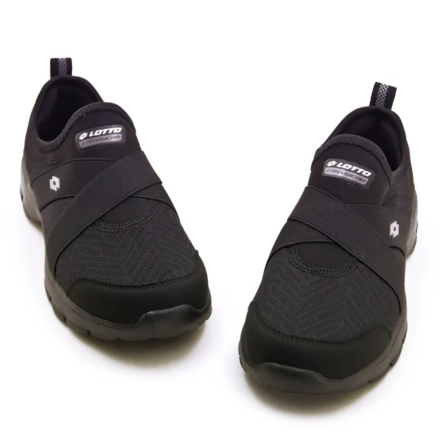 【LOTTO】女 輕量樂活健走鞋 EASY WEAR系列(黑灰 5680)